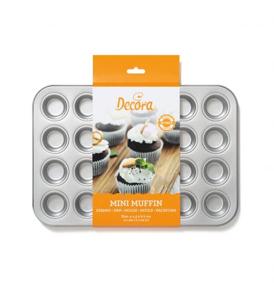 Teglia per Mini Muffin acciaio antiaderente