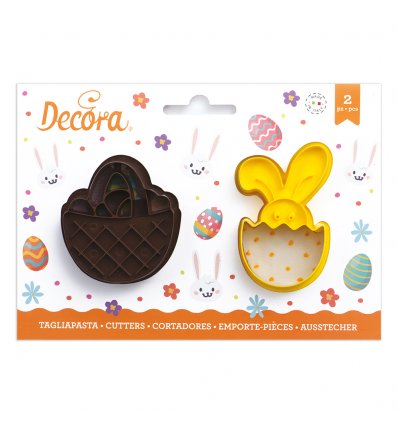 Set 2 Tagliapasta cestino e bunny
