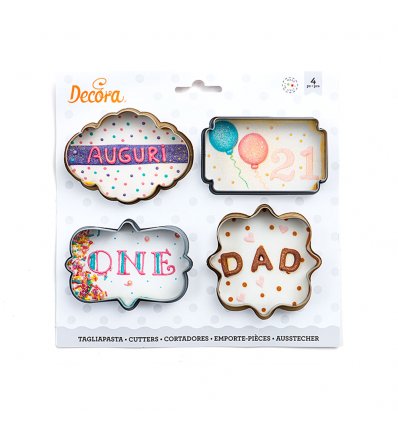 Set 4 Tagliapasta Cornici
