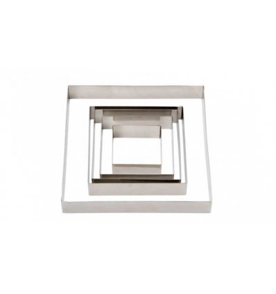 Sagoma quadrata inox