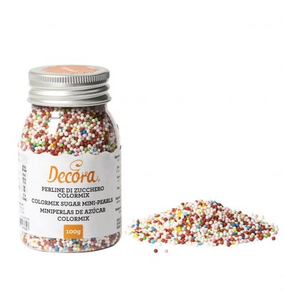 Perline di Zucchero Colormix gr 100