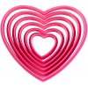 Set tagliapasta cuore 6 Pz