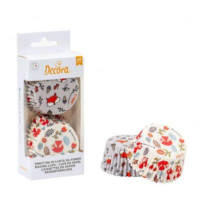 Pirottini cupcake volpe